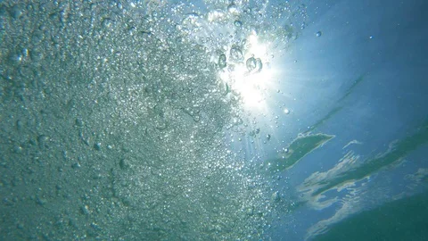 Underwater Bubbles Stock Footage 106487602