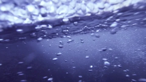 Underwater bubbles Stock Footage 129819431