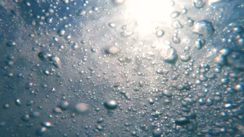 Underwater Bubbles Stock Footage 132263817