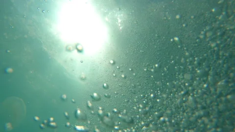 Underwater Bubbles Stock Footage 202074522