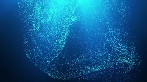 Underwater Bubbles Simulation Animation 01 Stock Footage 140414244