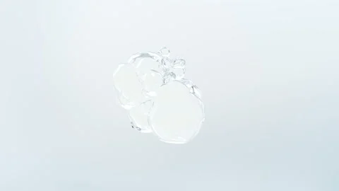 Underwater bubbles in slow motion Stock Footage 108223703