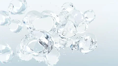 Underwater bubbles in slow motion Stock Footage 108260355