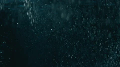 Underwater bubbles stirring Video stock 169196815