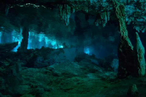 Underwater cathedral Foto stock
