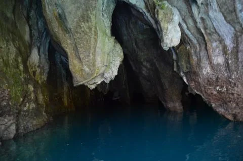 Underwater Cave in Palawan Stock Photos