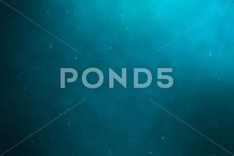Underwater deep blue background. 3d illustration Stock Illustration