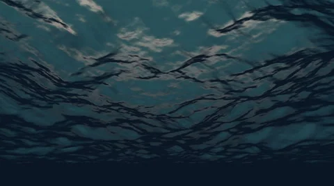 UnderWater Deep Blue Sea 10 Stock Footage 44784573