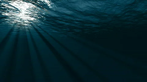 Underwater deep sea scene. Stock Footage 293564