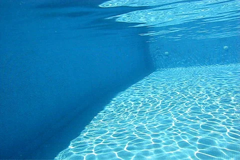 Underwater diving in swimming pool Stock Footage 312744