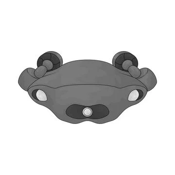 Underwater drone illustration Stock Illustration