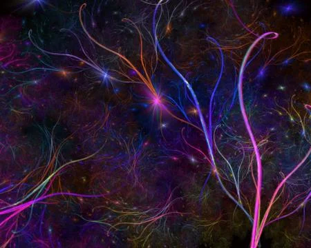 Underwater elements: algae seaweed, corals, beautiful marine plants. Ilustración de archivo