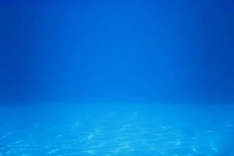 Underwater Empty Swimming Pool Background Stock Photos
