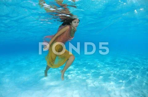 Underwater Fashion In The Indian Ocean