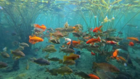 Underwater fish traffic Stock-Footage 311523437