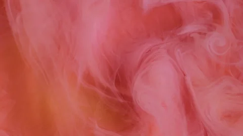 Underwater flow atmospheric smoke cloud splash art Video stock 314810433