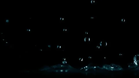 Underwater Foam Droplets And Bubble Splash Video stock 339301759