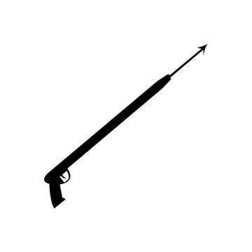 Underwater gun Stock Illustration