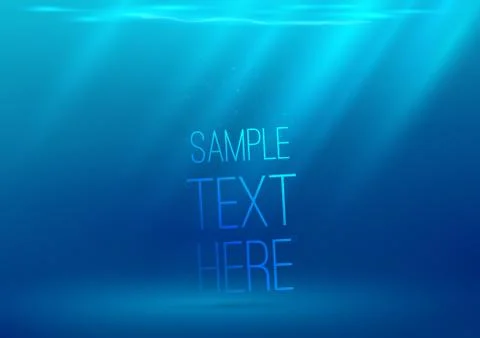 Underwater Stock Illustration