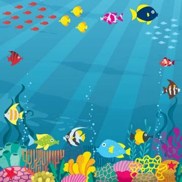 Underwater Stockillustratie