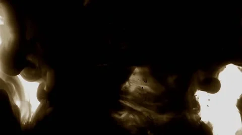 Underwater Ink Stock Footage 49253317