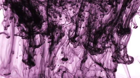 Underwater Ink Smoke Stock Footage 54690236