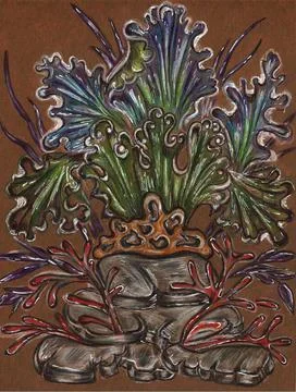 Underwater kingdom 스톡 일러스트