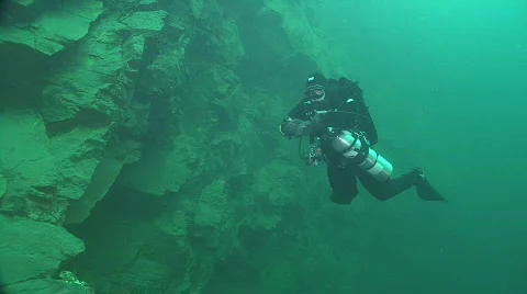 Underwater lake Video stock 609039