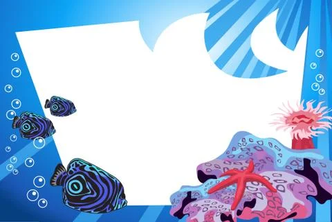 Underwater life Stock Illustration