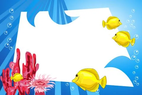 Underwater Life 스톡 일러스트