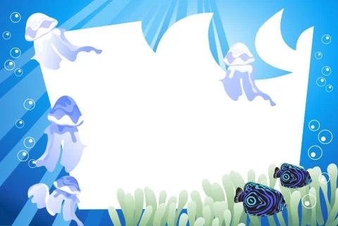 Underwater Life Stock Illustration