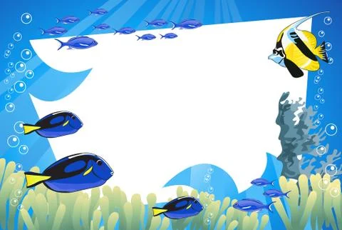 Underwater Life 스톡 일러스트