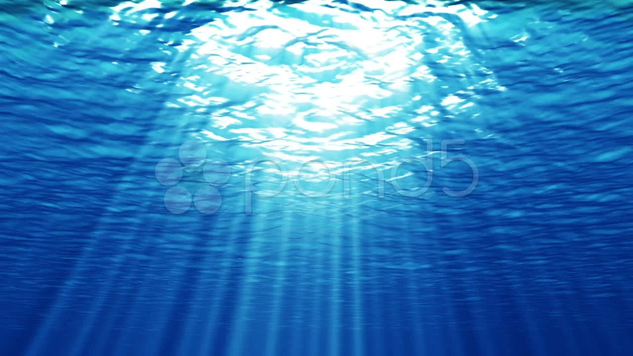 underwater light ripples