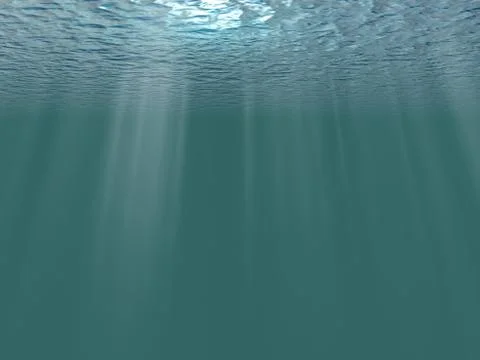 Underwater light Stock Photos