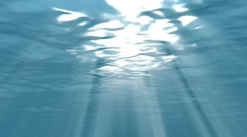Underwater light rays 스톡 동영상 1001164