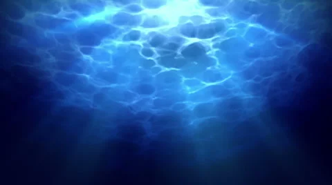 Underwater Light Rays Stock Footage