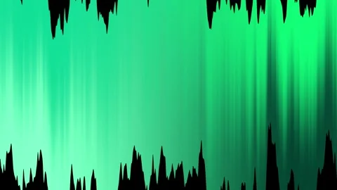 Underwater light rays shimmer through ocean waves Video stock 342590011