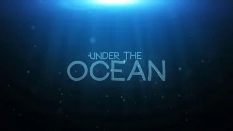 Underwater Logo Reveal Stock After Effects