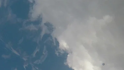 Underwater looking up at ripples and bubbles on the surface of the water. Stock Footage 91409257