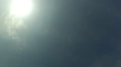 Underwater Looking at Sun Stock Footage 11706980