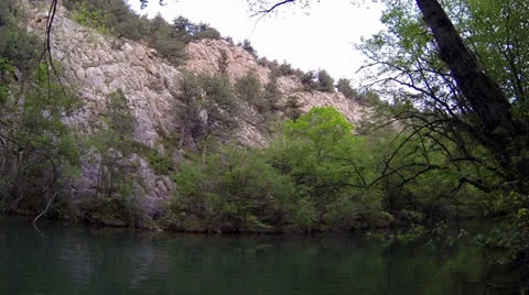 Underwater mountain river Stock Footage 23172751