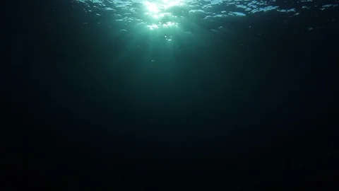 Underwater Ocean Stockbeeldmateriaal 122365821