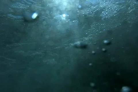 Underwater Ocean HS12 Slow Motion 240fps Stock Footage