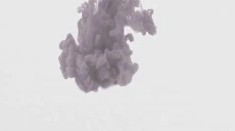 Underwater paint smoke Stock Footage 68876090