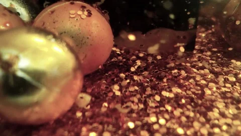 Underwater particles and bubbles, sparkles background footage Stock Footage 165084956