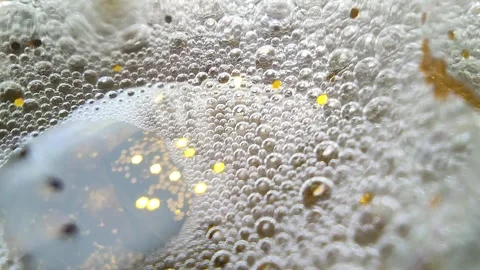 Underwater particles and bubbles, sparkles background footage Stock Footage 165085203