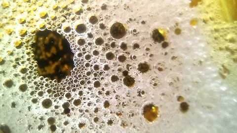 Underwater particles and bubbles, sparkles background footage Stock Footage 165085209