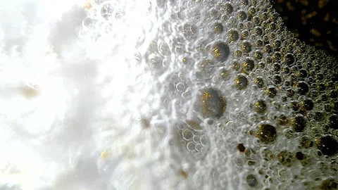 Underwater particles and bubbles, sparkles background footage Stock Footage 165085289