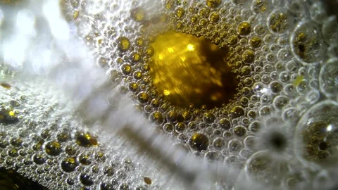 Underwater particles and bubbles, sparkles background footage Stock Footage 165085324