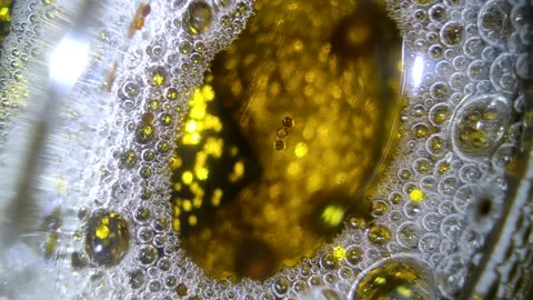 Underwater particles and bubbles, sparkles background footage Stock Footage 165085367